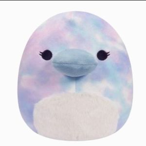 Squishmallow- Mitch the Pastel Tie-Dye Platypus 8"